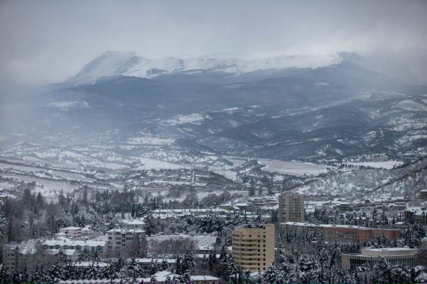 Алушта зимой фото Алушта зимой фото