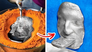 Derretimento e derramamento de metal para artesanato legal