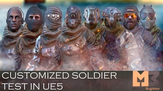 Customized Soldier Update to Epic Skeleton UE5