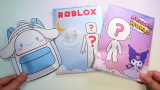 Paper Diy   outfit  /   Roblox  Avatarworld Sanrio Outfits Blind Bag