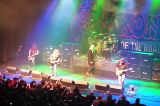 Saxon - Battering Ram (new song) live @ ProgPower