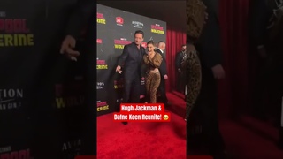 Hugh Jackman & Dafne Keen reunited at the Deadpool & Wolverine Premiere 🥹