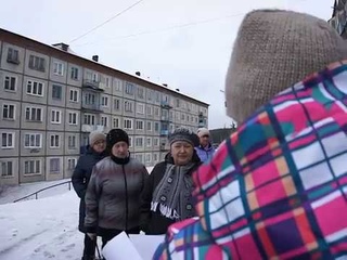 Приезд экологов в посёлок Белогорск. ч.1.