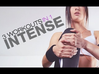Full Body HIIT Workout (THREE 12 MIN WORKOUTS IN ONE!!)