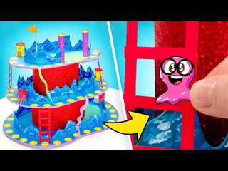 Играем вместе! Змеи и лестницы! Настольная 3D-игра  Поделки из картона