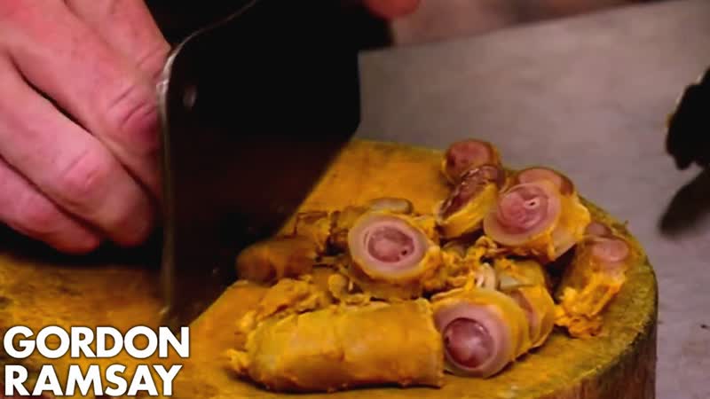 Gordon Ramsay Eats A Bulls Penis, Gordons Great