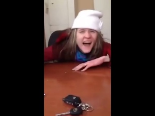 ДПС ГИБДД и девушка под наркотой бутератом.ржачь и смех.