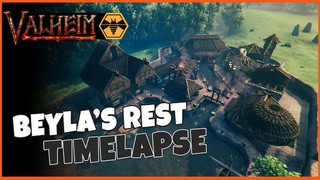 Beyla's Rest Village - Timelapse - Valheim Base Showcase