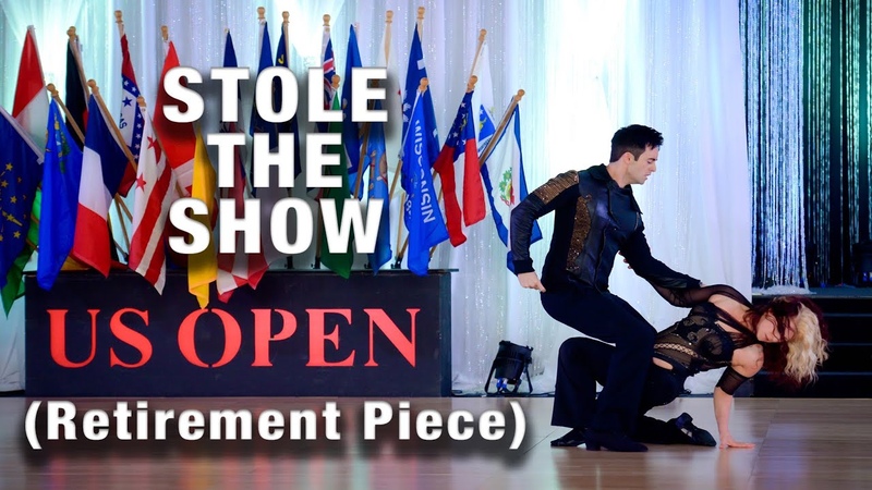 STOLE THE SHOW Jordan Frisbee Tatiana Mollmann, West Coast Swing Dance ( US Open