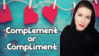 Complement or compliment. What’s the difference? Homophones #Shorts