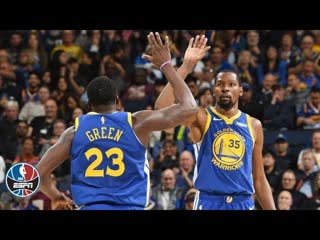 Steph Curry, Kevin Durant and Klay Thompson lead the Warriors past the Timberwolves | NBA Highlights