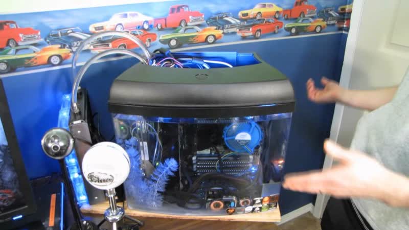 Personal Project Slicks Oil Cooled PC Computer Showcase Linus Tech