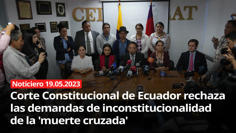 NOTICIERO RT Corte Constitucional de Ecuador no admite las demandas contra muerte