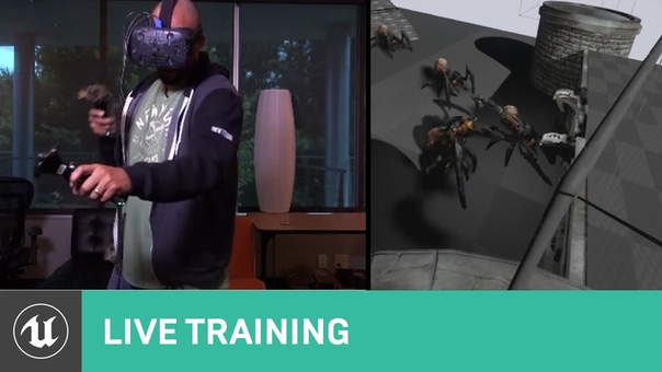 VR Bow and Arrow Tutorial w, Ryan Brucks Training