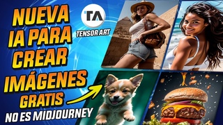 NO es Midjourney | NUEVA HERRAMIENTA para Crear Imgenes con IA GRATIS-Tutorial de Tensor Art