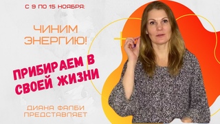 Неделя с 9 по 15 ноября: Чиним энергию. Прибираем в своей жизни!