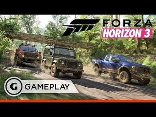 Bustin Through the Rainforest - Forza Horizon 3 Gameplay