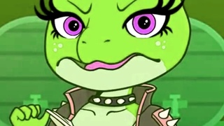 REALLY GAWKIN’ AT THE FROG GIRL 👀👀👀👀👀👀