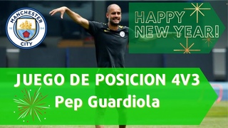 Guardiola’s 4v3 Juego de Posicion - 3 Teams